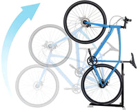 Thumbnail for Side view of bike stand rack adjustable height feature