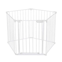Thumbnail for Baby Pet Safety Gate Dog Playpen Fireplace Barrier - The Shopsite