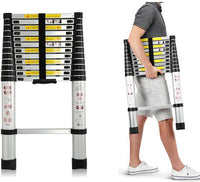 Thumbnail for Telescopic Ladder Aluminum 3.8Meter Multi-Purpose
