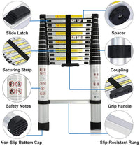 Thumbnail for Telescopic Ladder Aluminum 3.8Meter Multi-Purpose