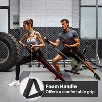 Thumbnail for Resistance Bands Set Workout Exercise Training Tube