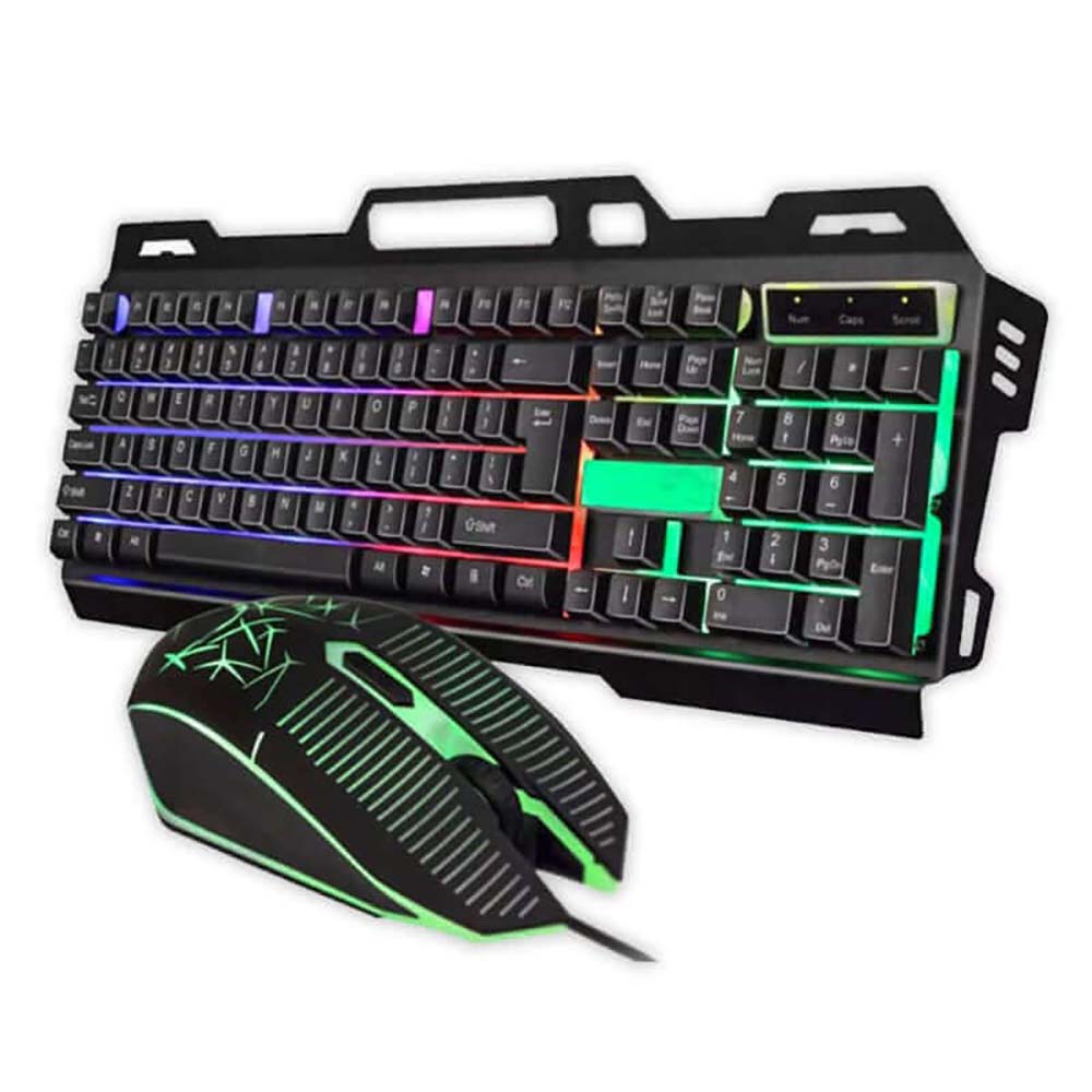 Keyboard suspended design for easy cleaning