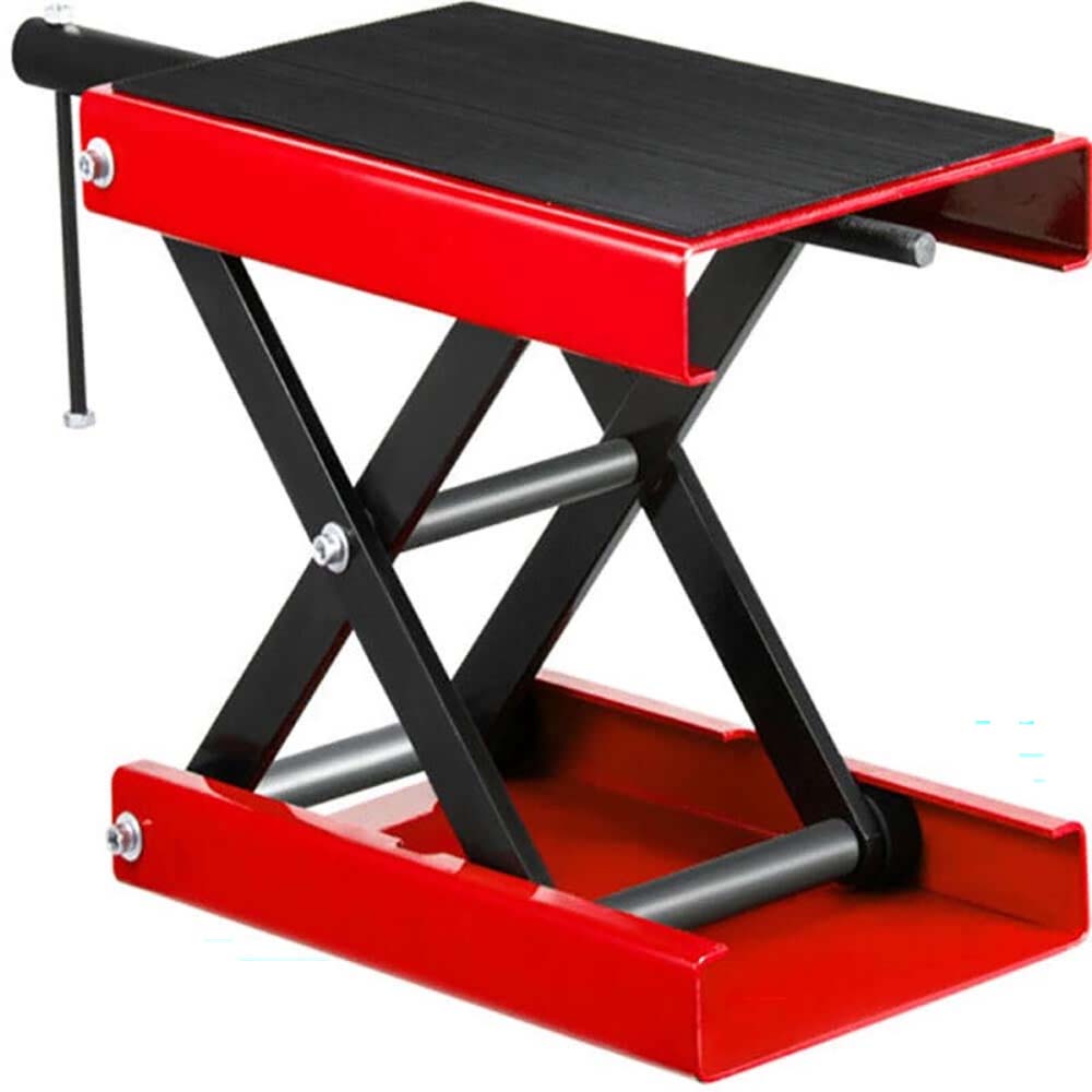 Stable scissor lift stand for workshop use