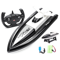 Thumbnail for Remote control boat used on lake or pool