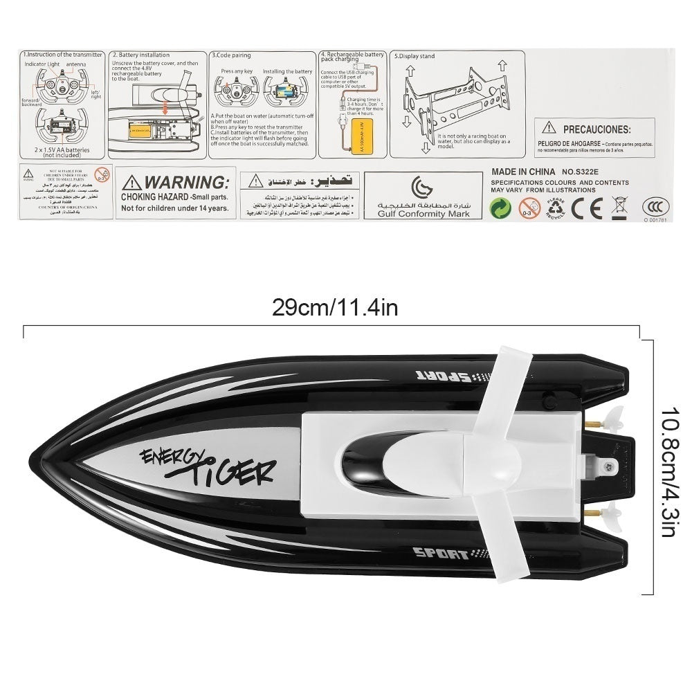 Remote Control 2.4G Remote Control Rc Racing Boat - The Shopsite