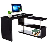Thumbnail for Computer desk with bookshelf - The Shopsite