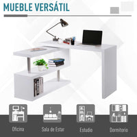 Thumbnail for Computer Desk Office Desk With Shelves For Home Office - The Shopsite