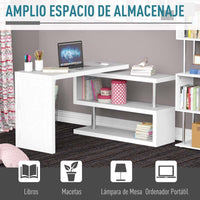 Thumbnail for Corner Desk with Shelves For Home Office