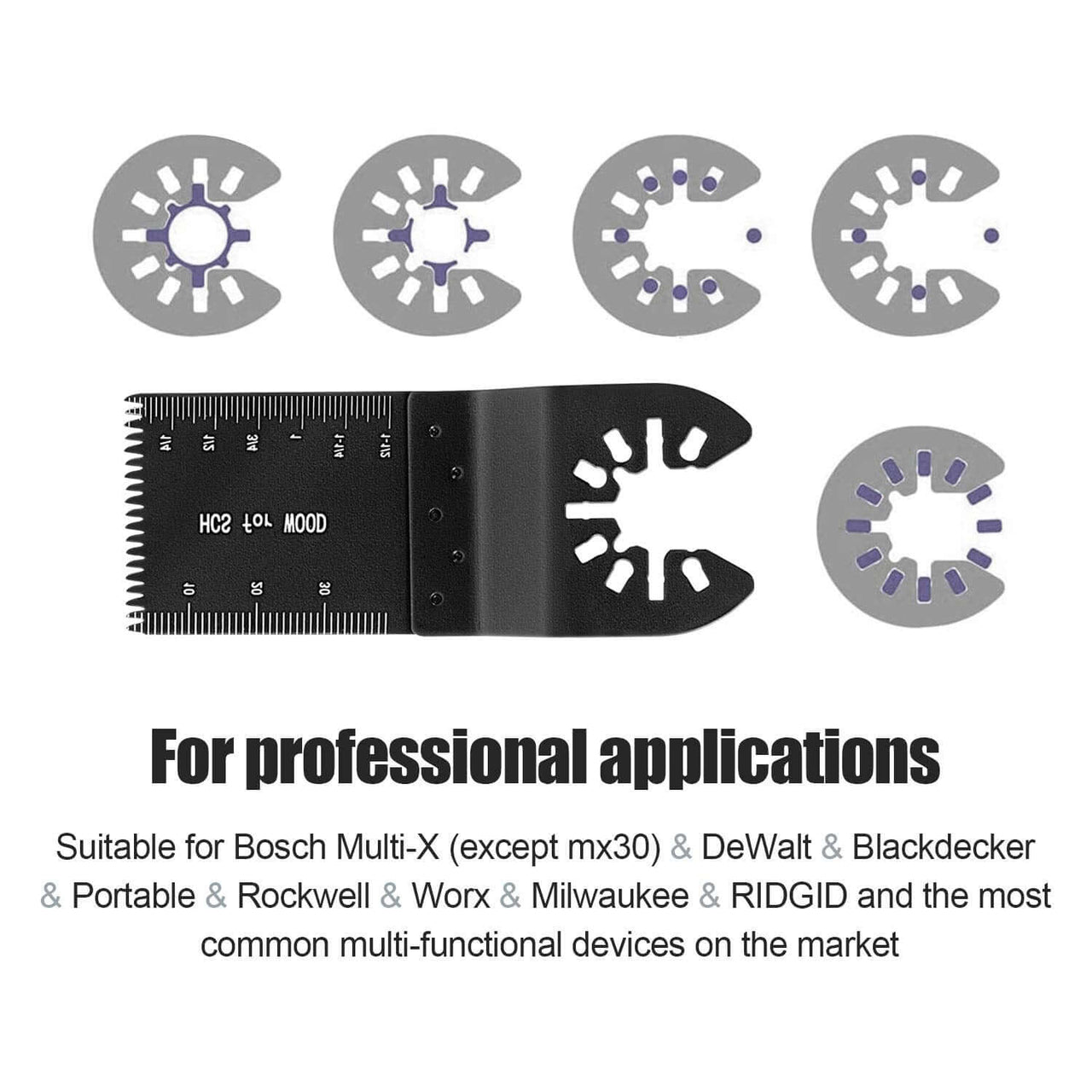 20Pcs Multi Tool Oscillating Saw Blades - The Shopsite