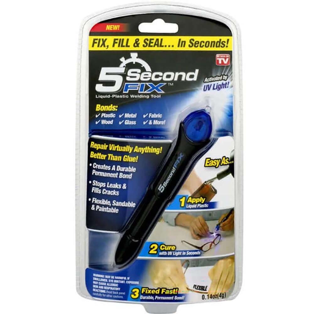 5 Second Fix glue creating permanent bond