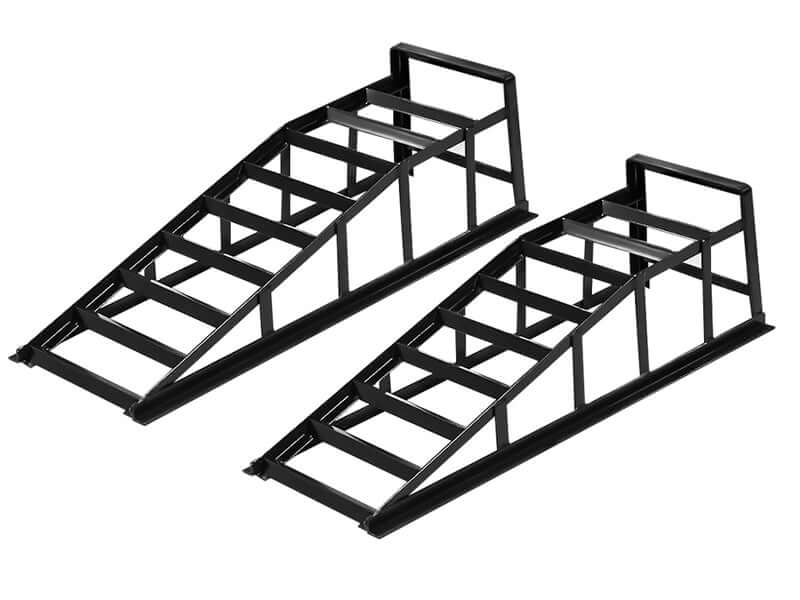 Car ramps used for vehicle maintenance
