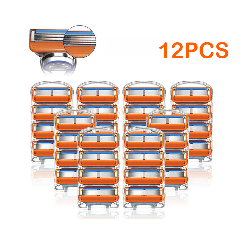 Gillette compatible razor blade with anti-friction coating