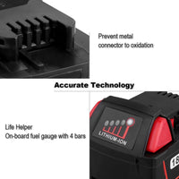 Thumbnail for Milwaukee M18 18V 18 Volt XC 5.0 48-11-1850 Lithium Battery 6000mah - The Shopsite