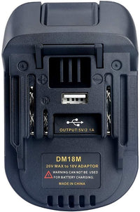Thumbnail for Milwaukee Dewalt To Makita Adapter 18V Lithium