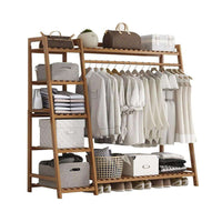 Thumbnail for Bamboo Wardrobes Clothes Rack