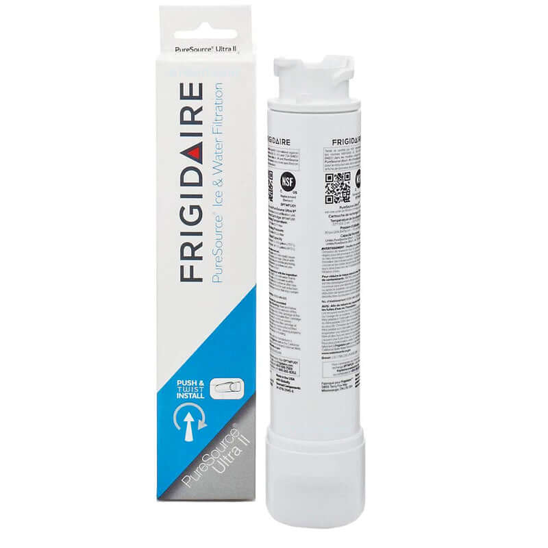 Electrolux fridge water filter cartridge with white plastic body