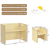 Thumbnail for Kids Table and Chairs Set - Study Desk - The Shopsite