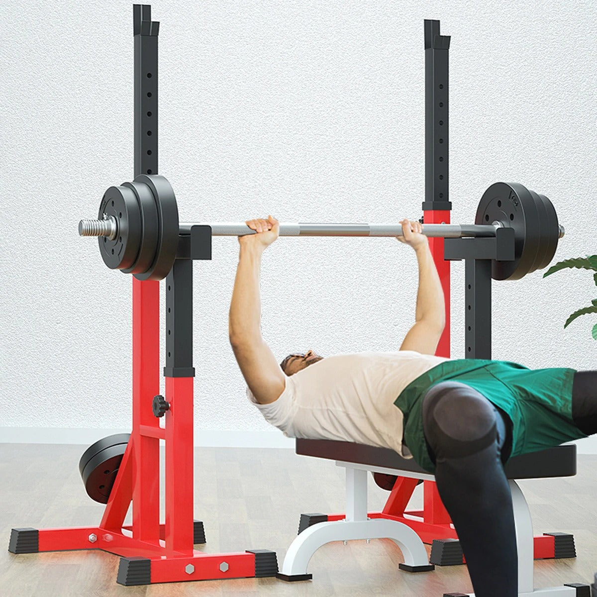 Multi-Adjustable Squat rack Lifting Barbell Stand Fitness Rack - The Shopsite