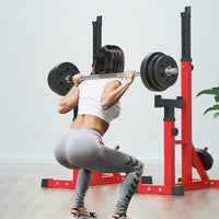 Thumbnail for Multi-Adjustable Squat rack Lifting Barbell Stand Fitness Rack - The Shopsite