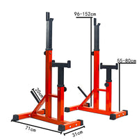 Thumbnail for Multi-Adjustable Squat rack Lifting Barbell Stand Fitness Rack - The Shopsite