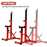 Thumbnail for Multi-Adjustable Squat rack Lifting Barbell Stand Fitness Rack - The Shopsite