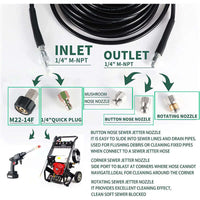 Thumbnail for Drain/Pipe Cleaning Kit 15m