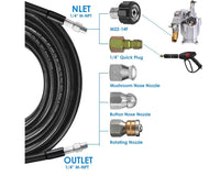 Thumbnail for Drain/Pipe Cleaning Kit 30m