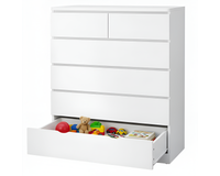 Thumbnail for Chest of Drawers Tallboy 6 Drawers Tall Boy