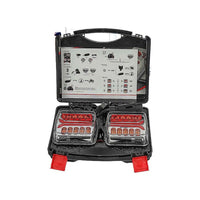 Thumbnail for Magnetic wireless LED trailer tail lights kit red and black