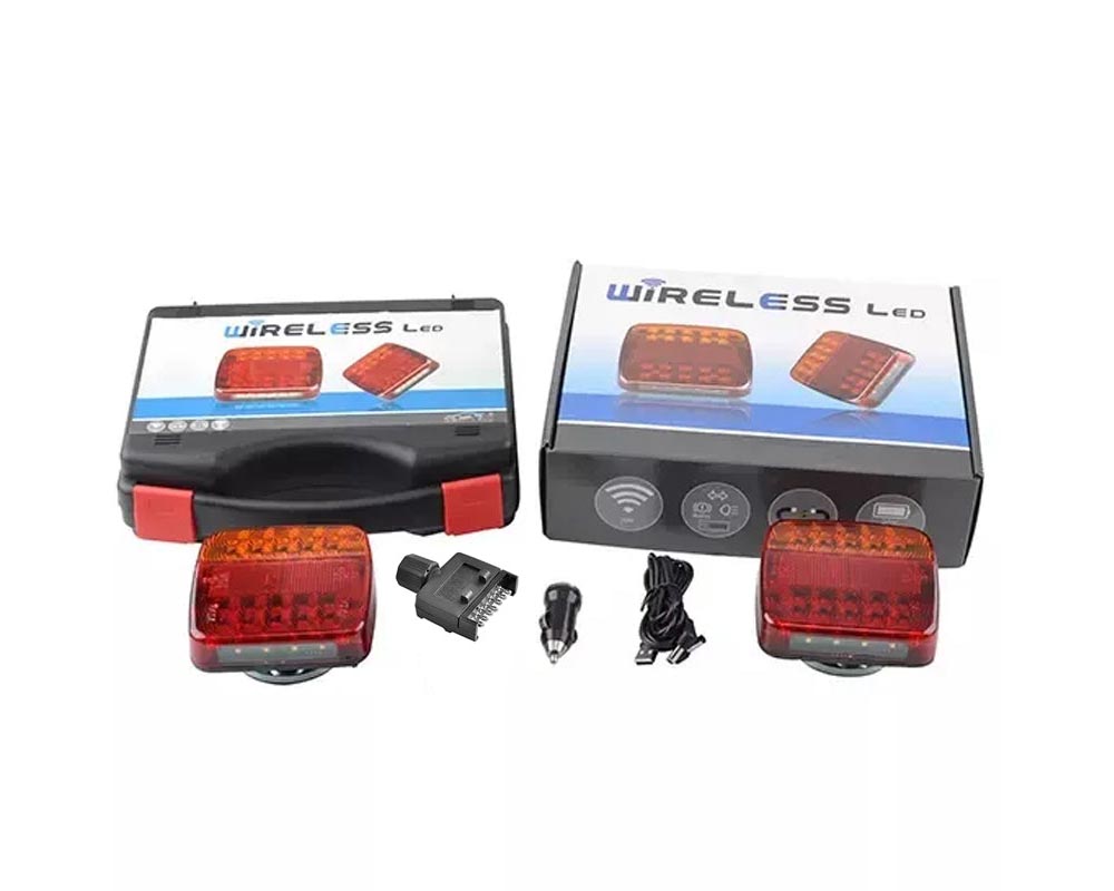 Trailer tail light with mounting bolt holes