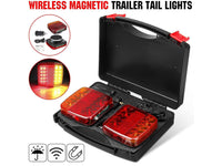 Thumbnail for Trailer light illuminated at night