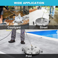 Thumbnail for Surface cleaner cleaning concrete patio surface