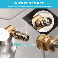 Thumbnail for Surface cleaner connected to pressure washer wand