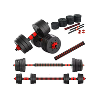 Thumbnail for Adjustable dumbbells 20kg compact storage view