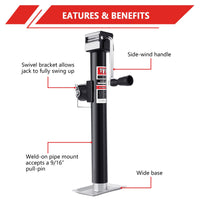 Thumbnail for 800KG Trailer Jack Heavy Duty