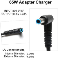 Thumbnail for Blue tick 65W Laptop Charger for HP Chromebook - The Shopsite