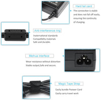 Thumbnail for Blue tick 65W Laptop Charger for HP Chromebook