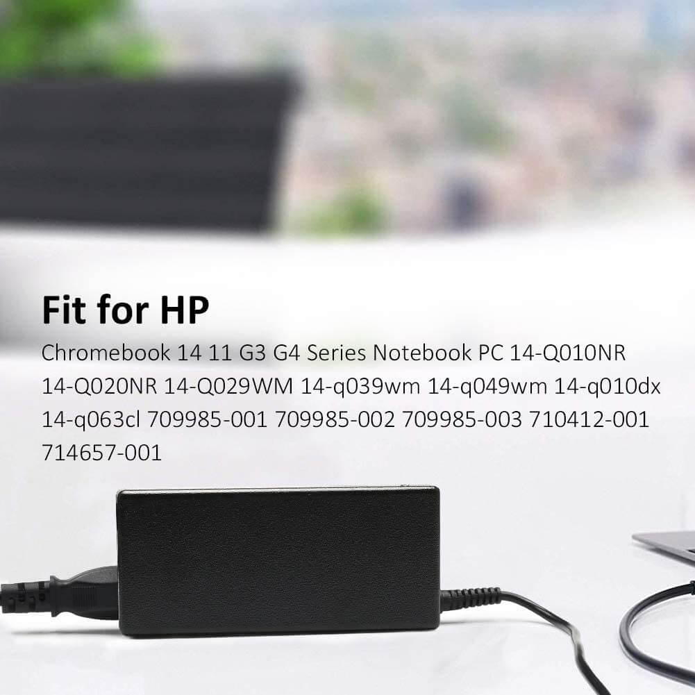 Blue tick 65W Laptop Charger for HP Chromebook - The Shopsite