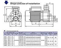 Thumbnail for Whirlpool SPA Pool Pump 2HP