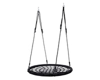 Thumbnail for Outdoor Spider Web Swing hammock in backyard