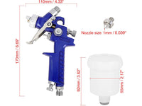 Thumbnail for Paint Spray Gun Gravity Hvlp Paint Sprayer Spray Gun - The Shopsite