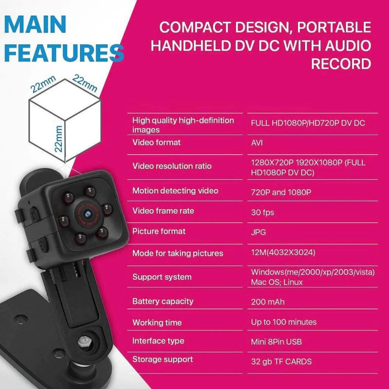 Spy Camera Wireless Mini Spy Camera - The Shopsite