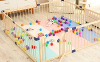 Thumbnail for Baby Playpen Kids Play Fence with Door - The Shopsite