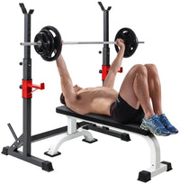 Thumbnail for Barbell Rack Squat Rack Adjustable - The Shopsite
