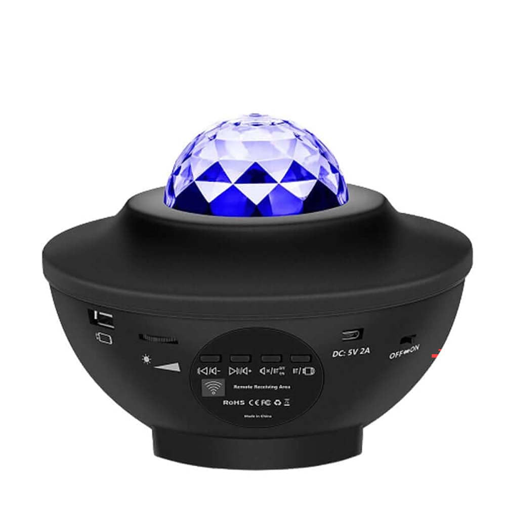 Star night light projector with galaxy LED effect