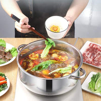 Thumbnail for Steamer Cooker 30CM 3-Tier Stainless Steel Steamer Pot