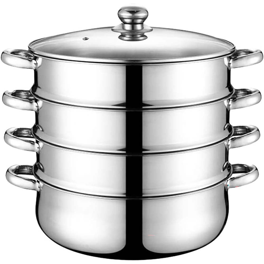 Steamer cooker used for steaming vegetables