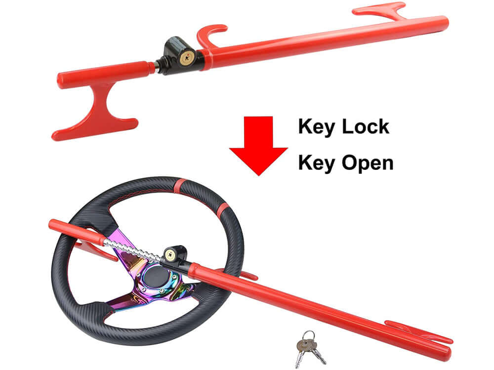 Car Steering Lock Universal Fit Steering Arm Lock - The Shopsite