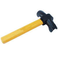 Thumbnail for Steering wheel lock used on truck steering wheel