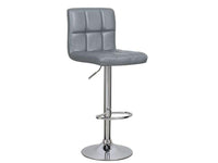 Thumbnail for Adjustable Swivel Armless Bar Stools With Pu Leather